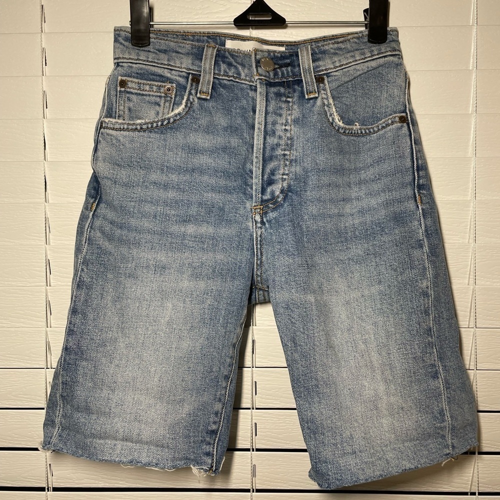 ARITZIA Denim Forum The Yoko Bermuda Short size 23